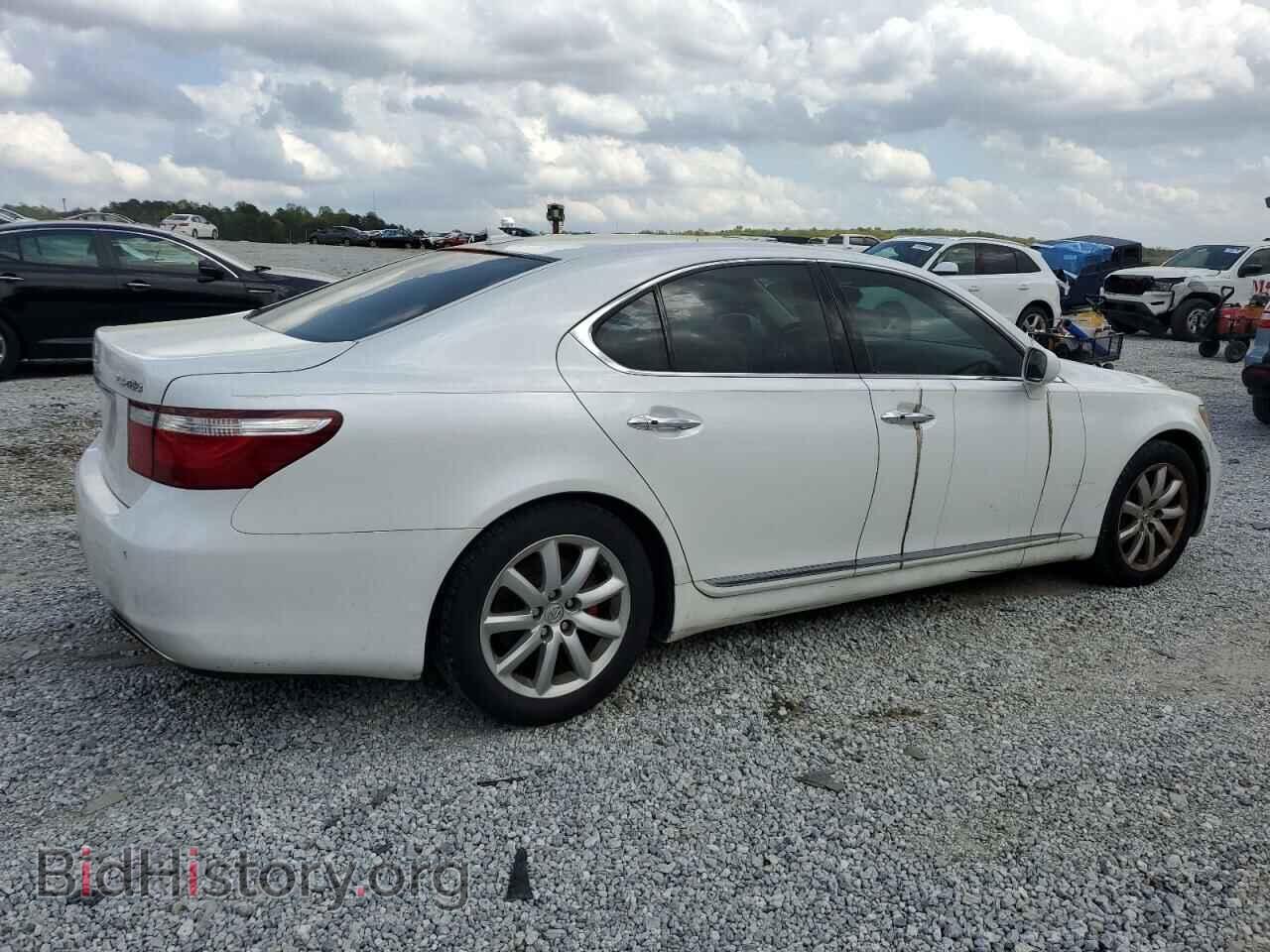2007 LEXUS LS460 - VIN: JTHBL46F675002799 - Фото 3