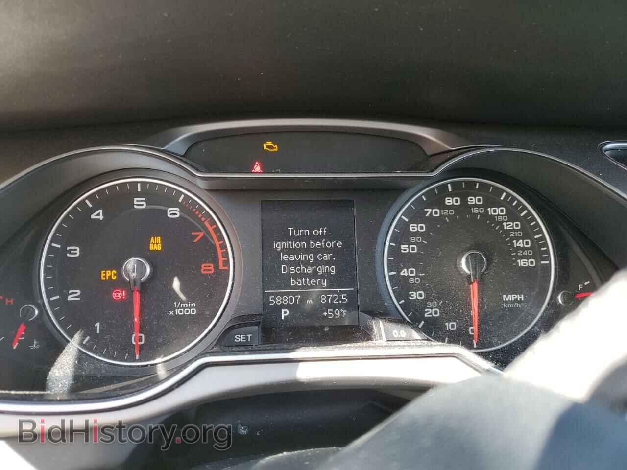 2013 AUDI A4 - VIN: WAUBFAFL4DA159793 - Фото 9