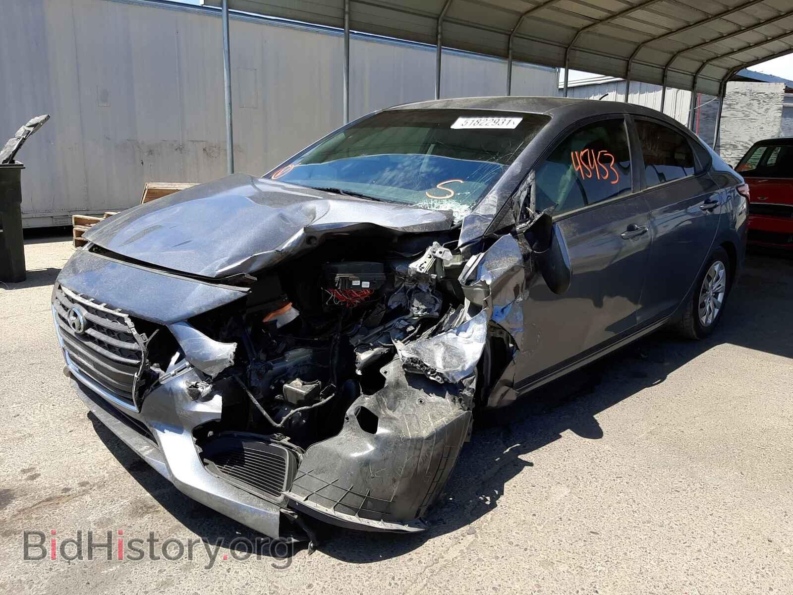 2018 HYUNDAI ACCENT - VIN: 3KPC24A30JE022791 - Фото 2