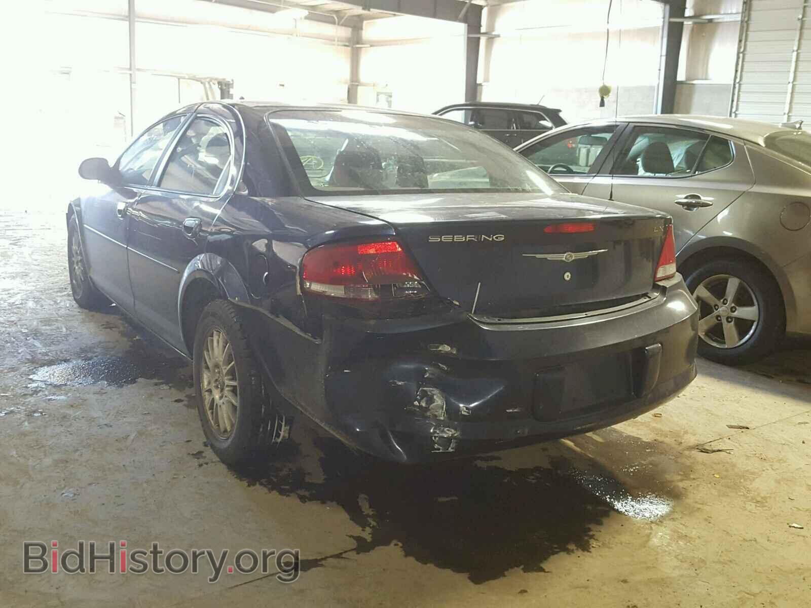 2004 CHRYSLER SEBRING - VIN: 1C3EL46X84N125558 - Фото 3
