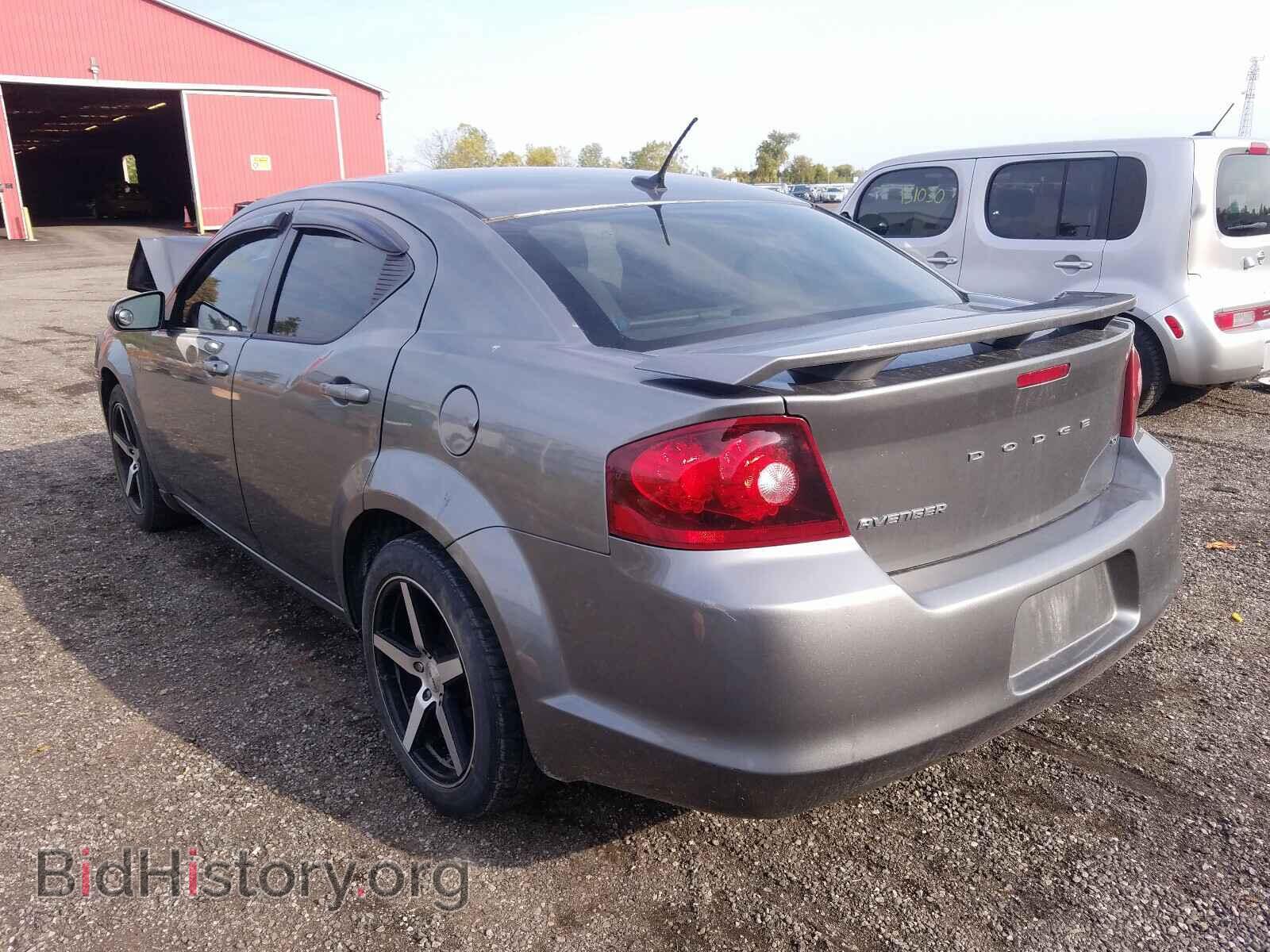 2013 DODGE AVENGER - VIN: 1C3CDZCB9DN682392 - Фото 3
