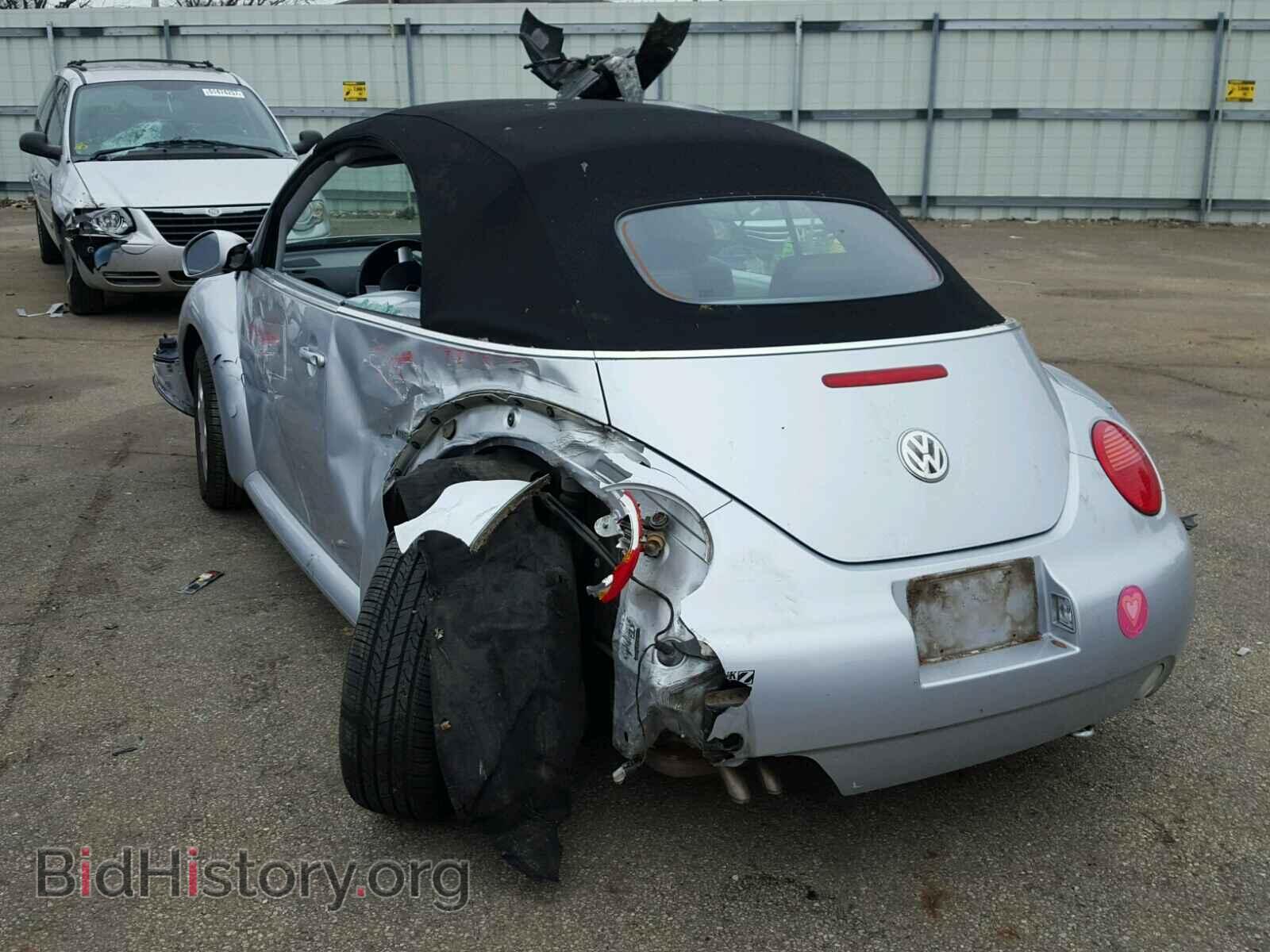 2003 VOLKSWAGEN BEETLE - VIN: 3VWCK21Y23M304596 - Фото 3
