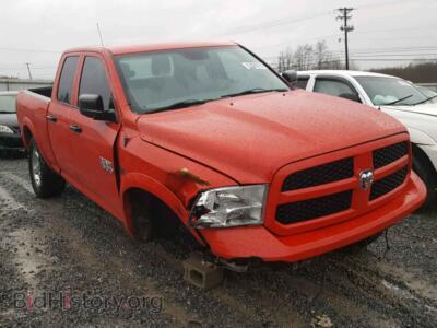 2013 RAM 1500 ST, красный — VIN 1C6RR7FT3DS726105, Copart
