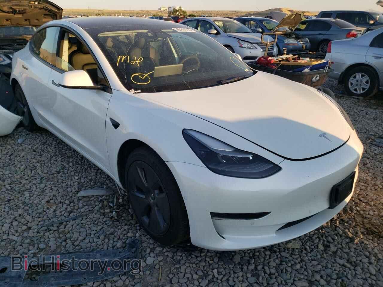 Photo 5YJ3E1EA4MF090024 - TESLA MODEL 3 2021
