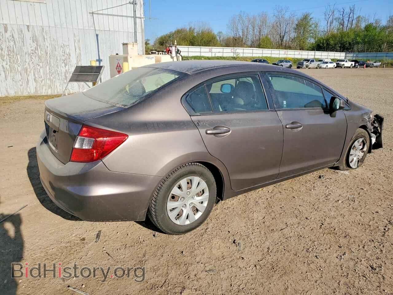 2012 HONDA CIVIC - VIN: 2HGFB2F57CH508504 - Фото 3