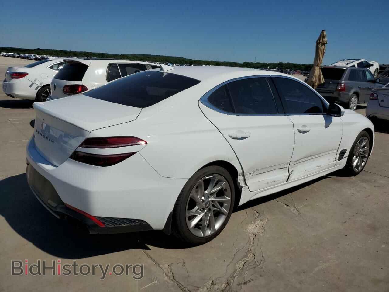 2022 GENESIS G70 BASE - VIN: KMTG34TA2NU089573 - Фото 3