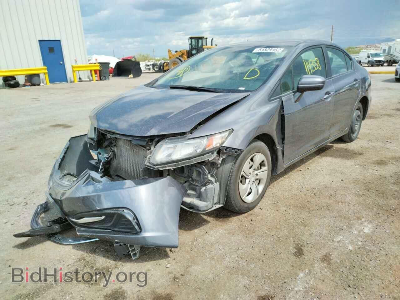 2014 HONDA CIVIC - VIN: 19XFB2F54EE026828 - Фото 2