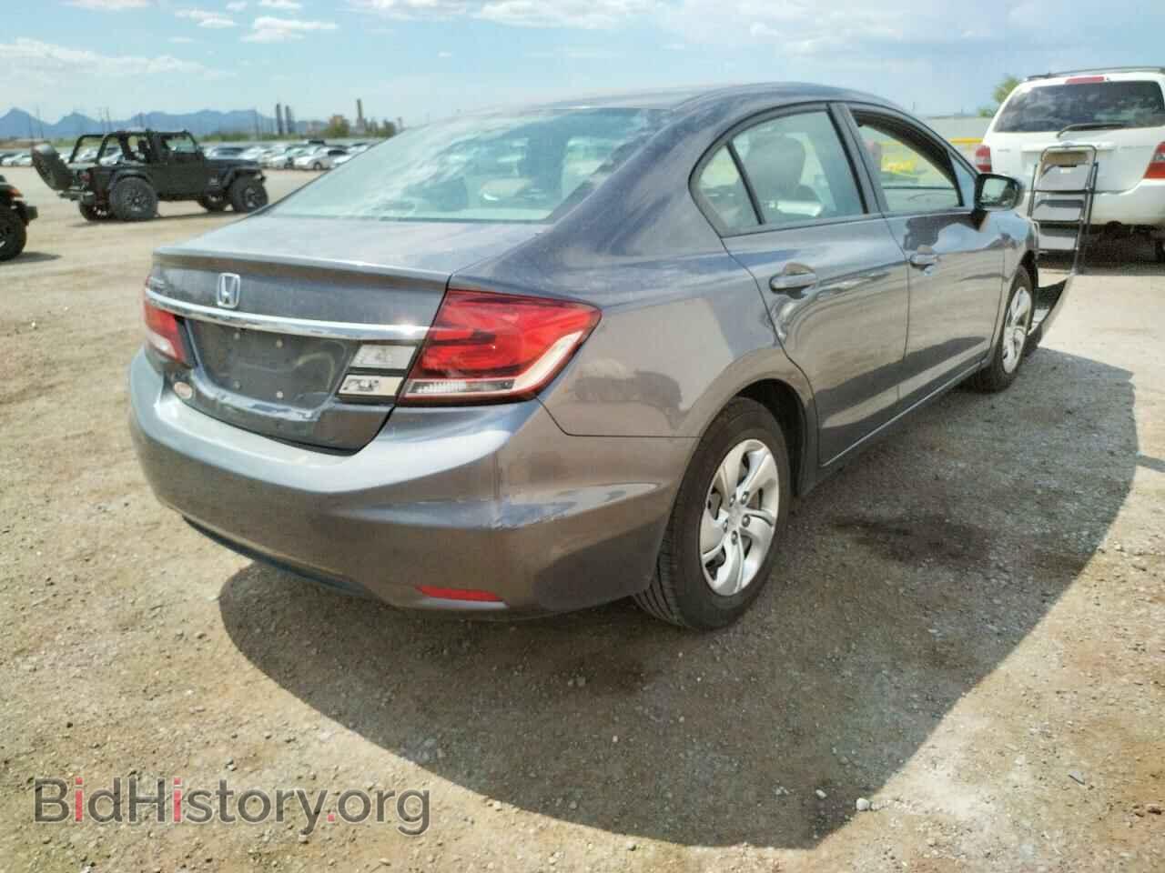 2014 HONDA CIVIC - VIN: 19XFB2F54EE026828 - Фото 4