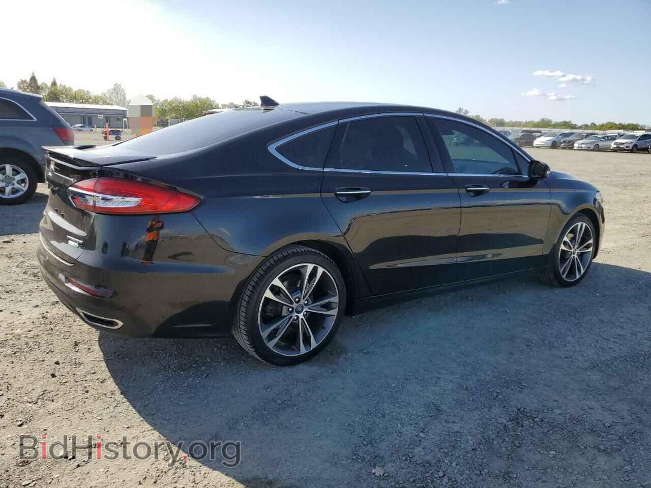 2019 FORD FUSION - VIN: 3FA6P0D94KR205165 - Фото 3