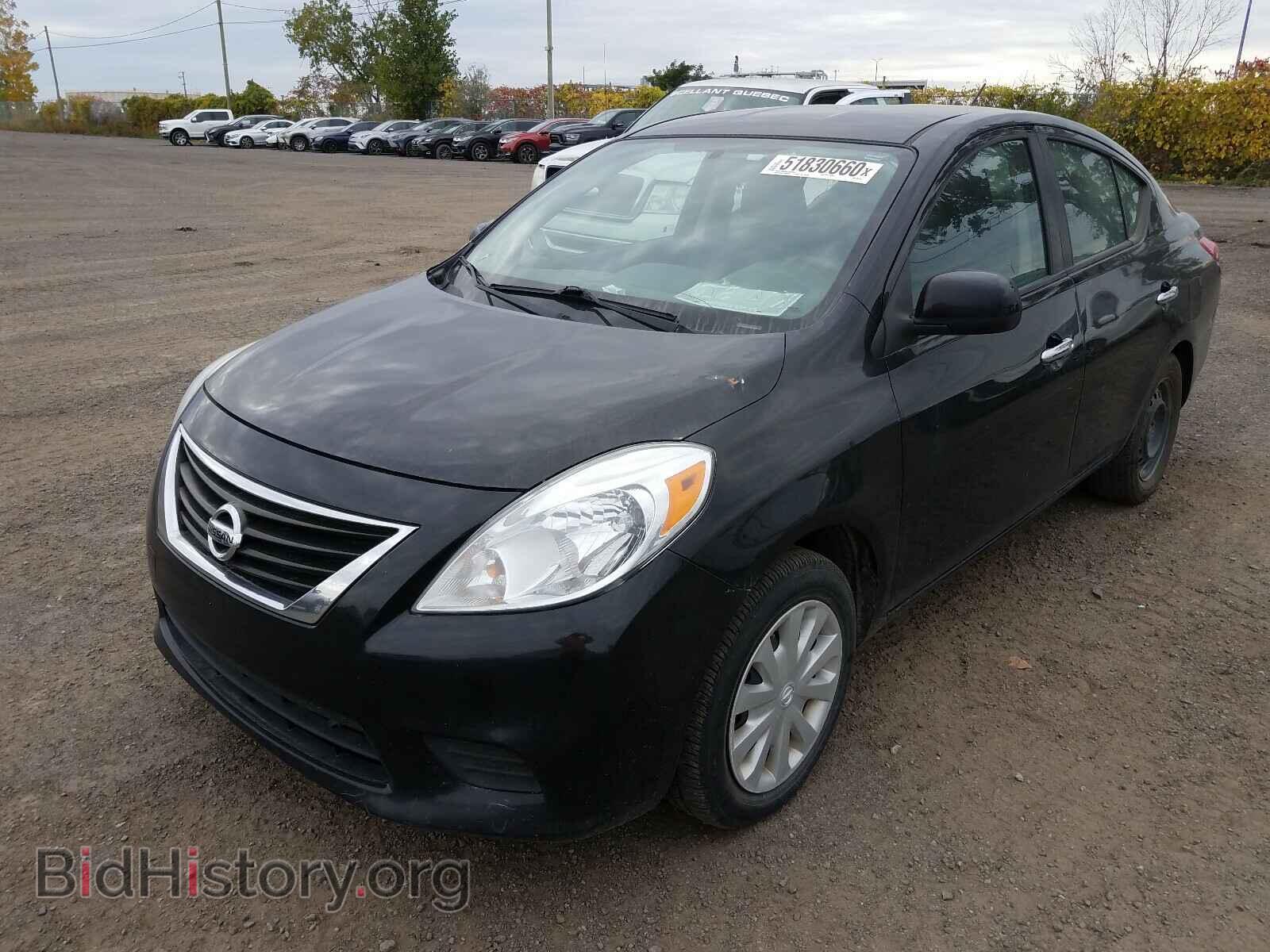 2012 NISSAN VERSA - VIN: 3N1CN7AP4CL883145 - Фото 2