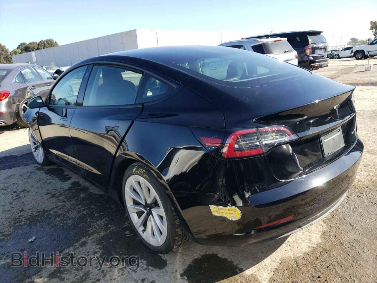 2022 TESLA MODEL 3 - VIN: 5YJ3E1EB9NF259092 - Photo 2