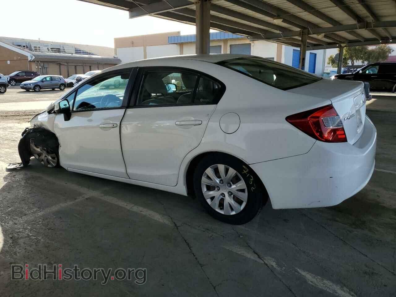 2012 HONDA CIVIC - VIN: 2HGFB2F5XCH596531 - Photo 2