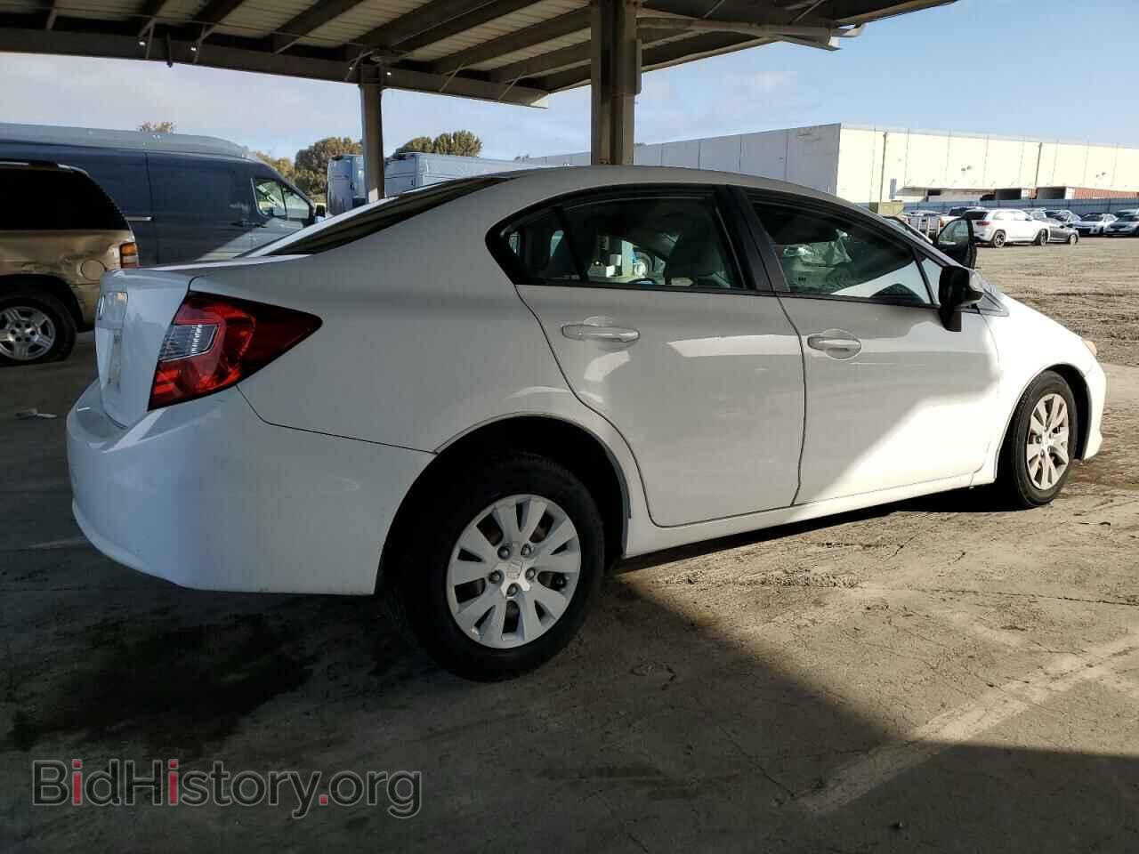 2012 HONDA CIVIC - VIN: 2HGFB2F5XCH596531 - Photo 3