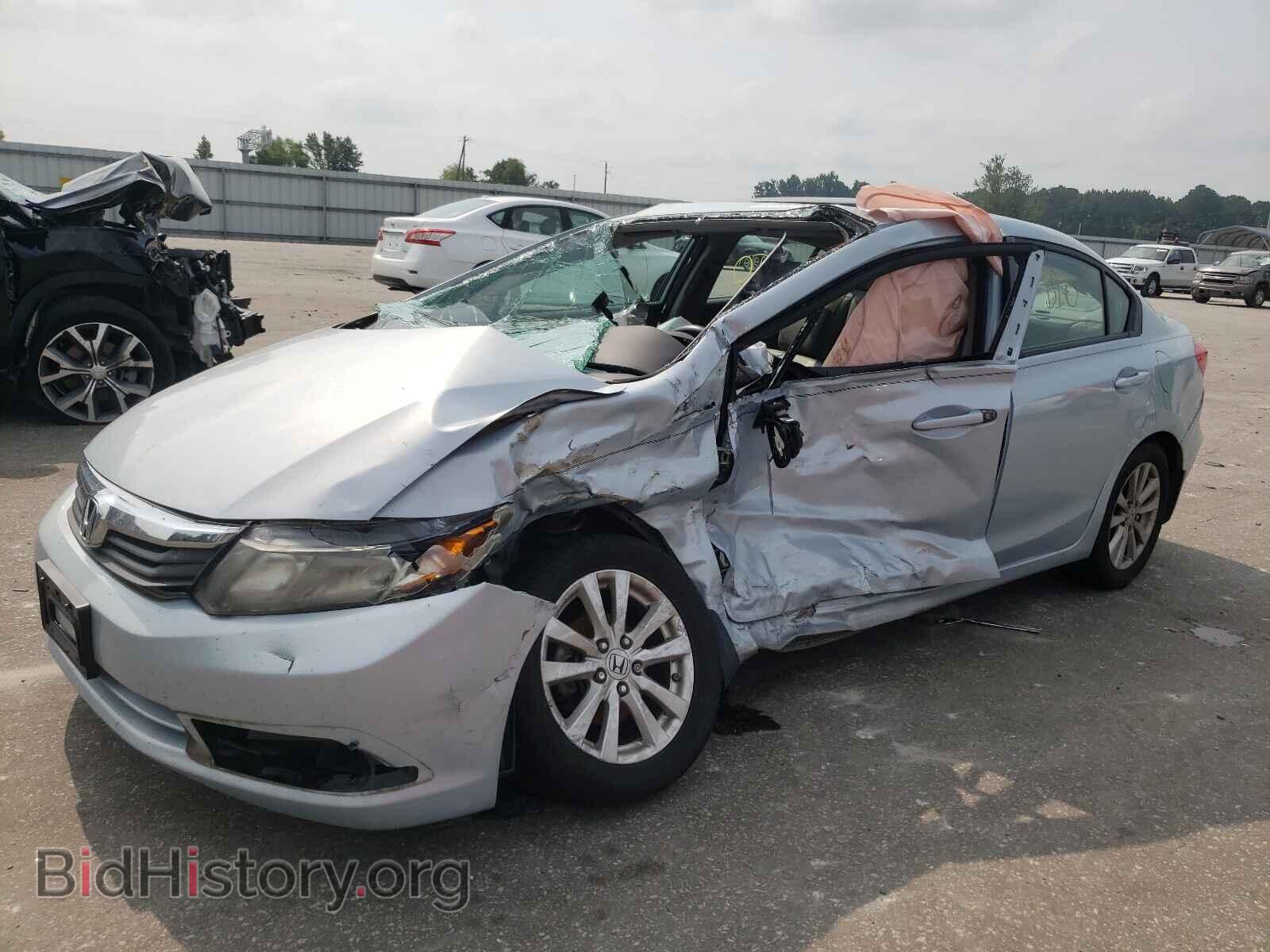 2012 HONDA CIVIC - VIN: 2HGFB2F90CH507956 - Фото 2