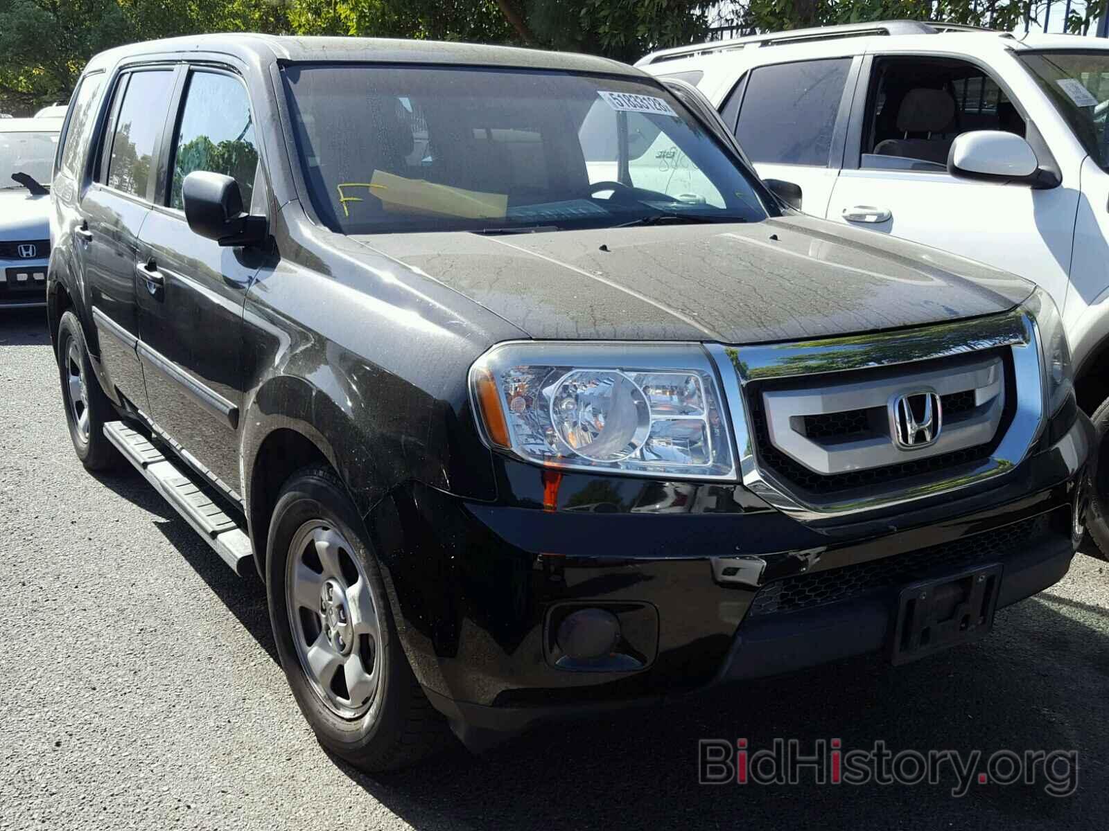 Фотография 5FNYF4H24BB101660 - HONDA PILOT LX 2011