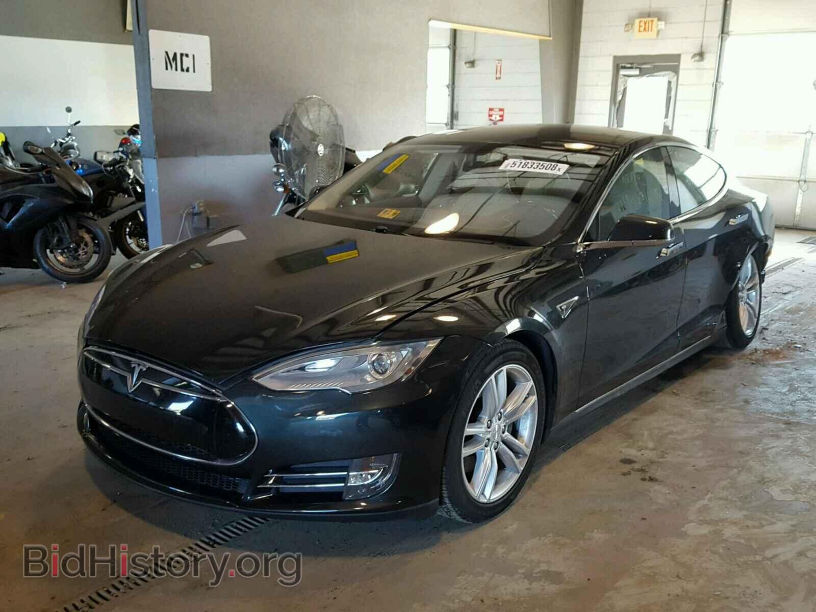 2013 TESLA MODEL S - VIN: 5YJSA1DG3DFP08687 - Фото 2