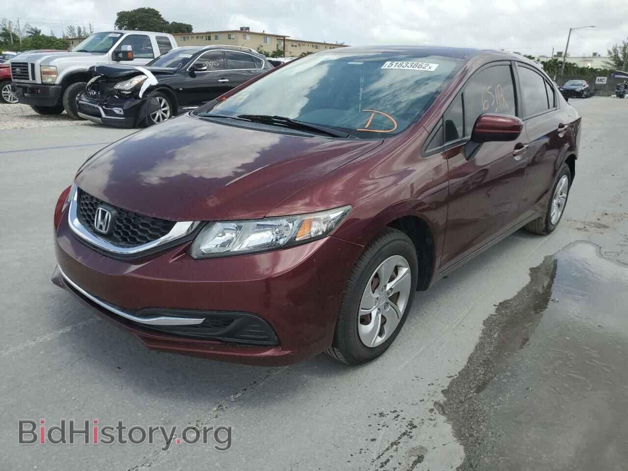 2015 HONDA CIVIC - VIN: 19XFB2F5XFE117622 - Фото 2