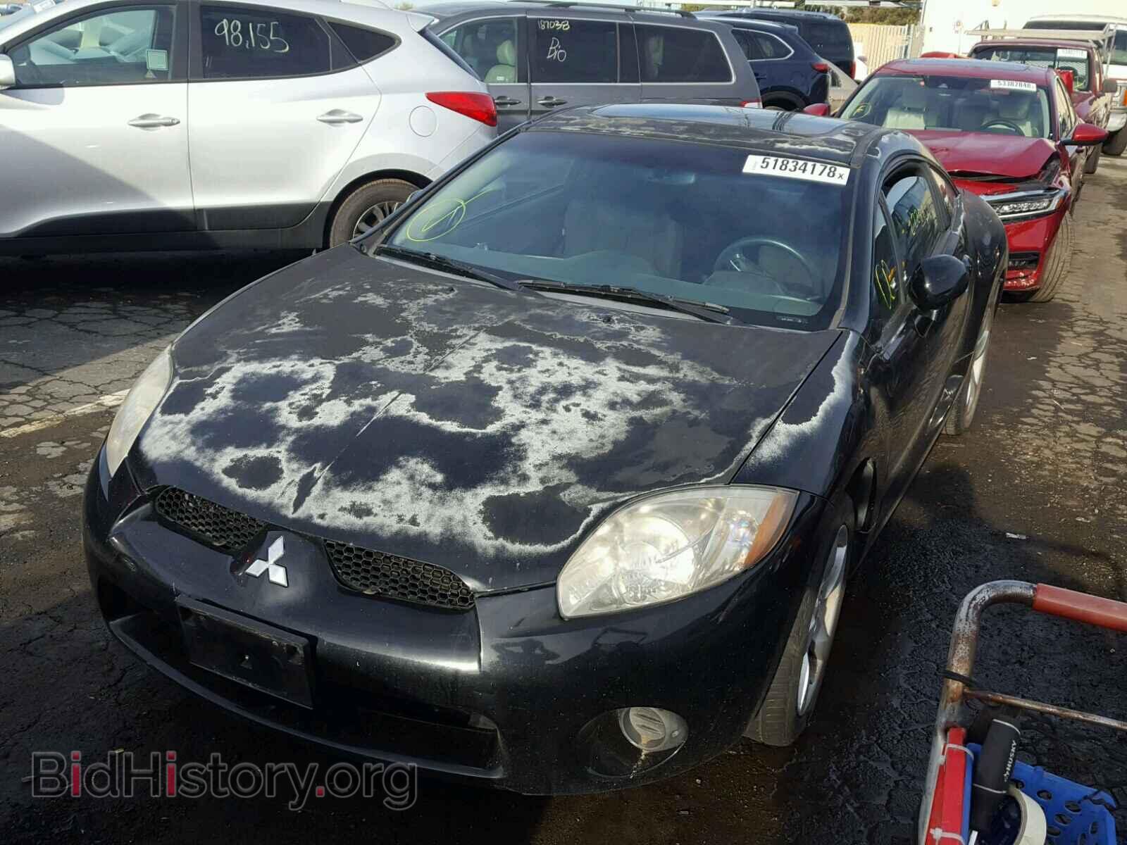 2006 MITSUBISHI ECLIPSE - VIN: 4A3AK24F16E029797 - Фото 2