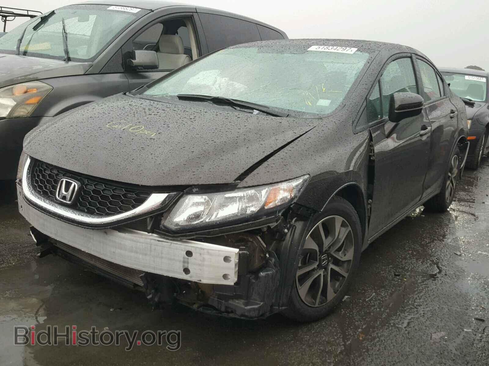 2014 HONDA CIVIC - VIN: 2HGFB2F84EH523300 - Фото 2
