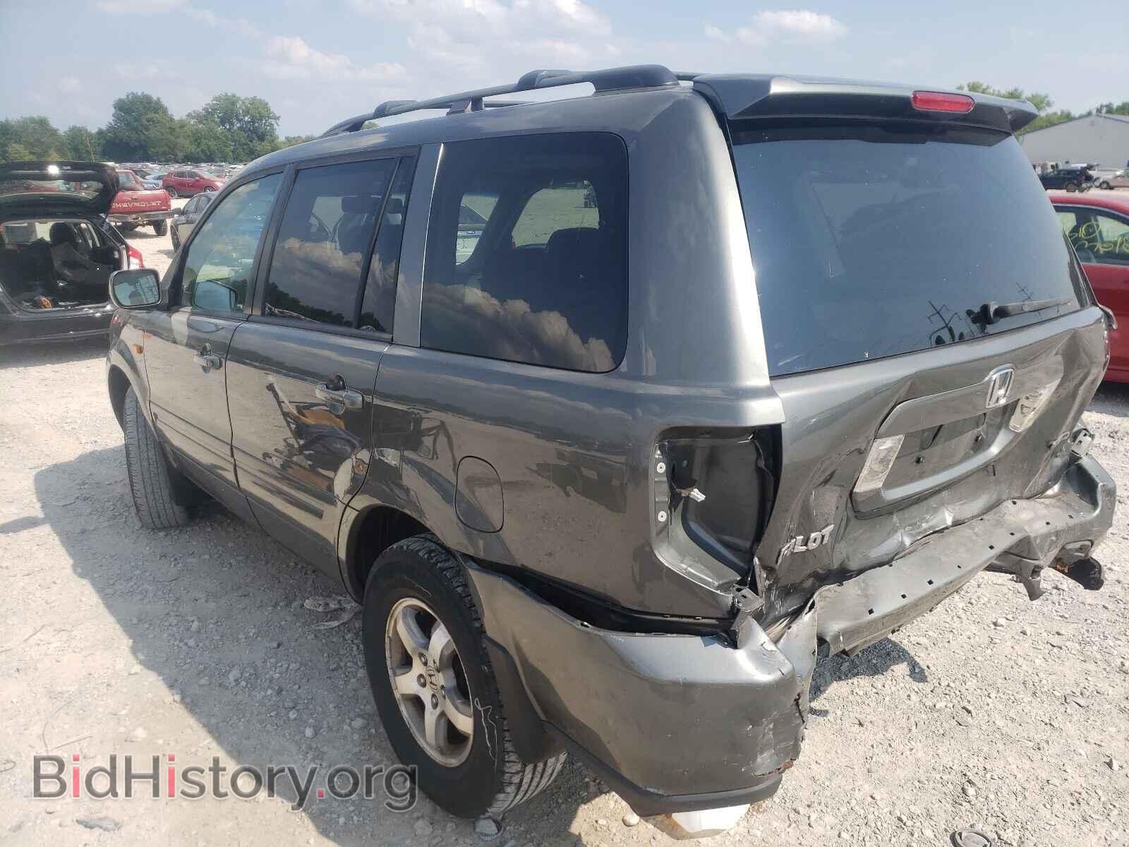 2007 HONDA PILOT - VIN: 2HKYF18587H510049 - Фото 3