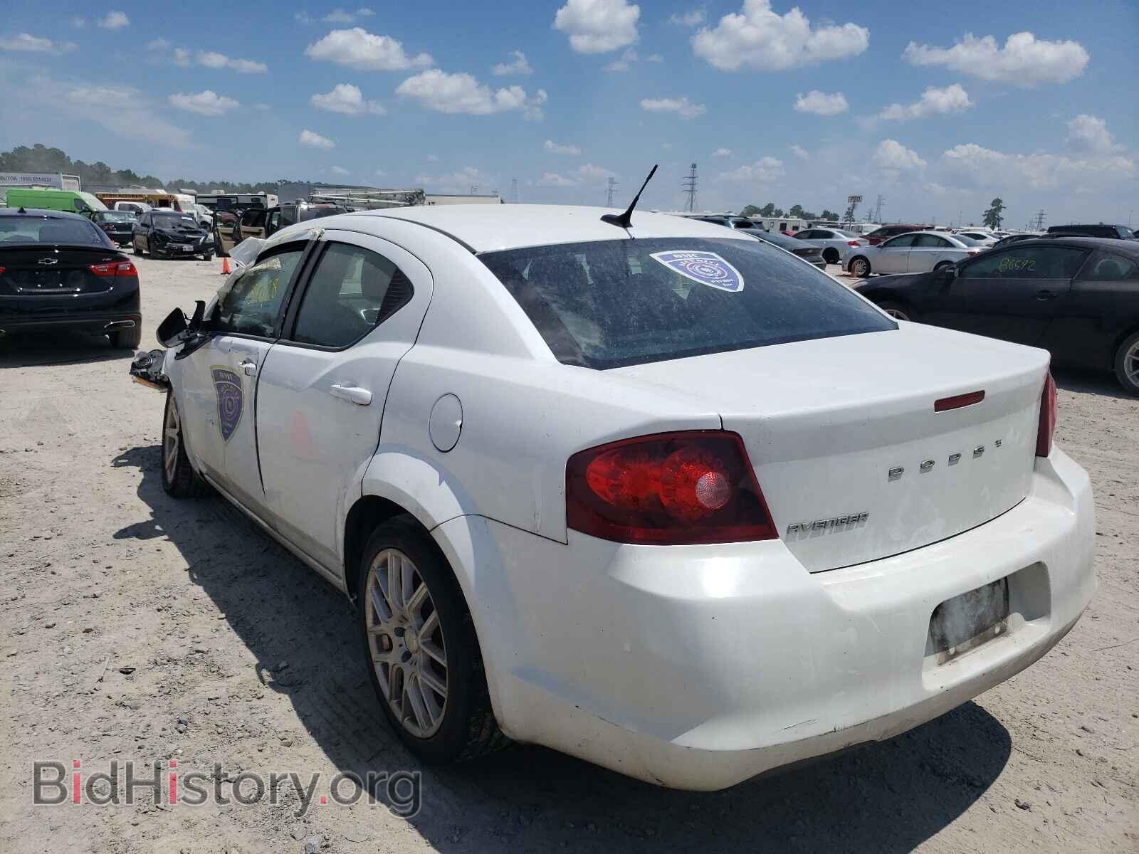 2013 DODGE AVENGER - VIN: 1C3CDZAB8DN708337 - Photo 3