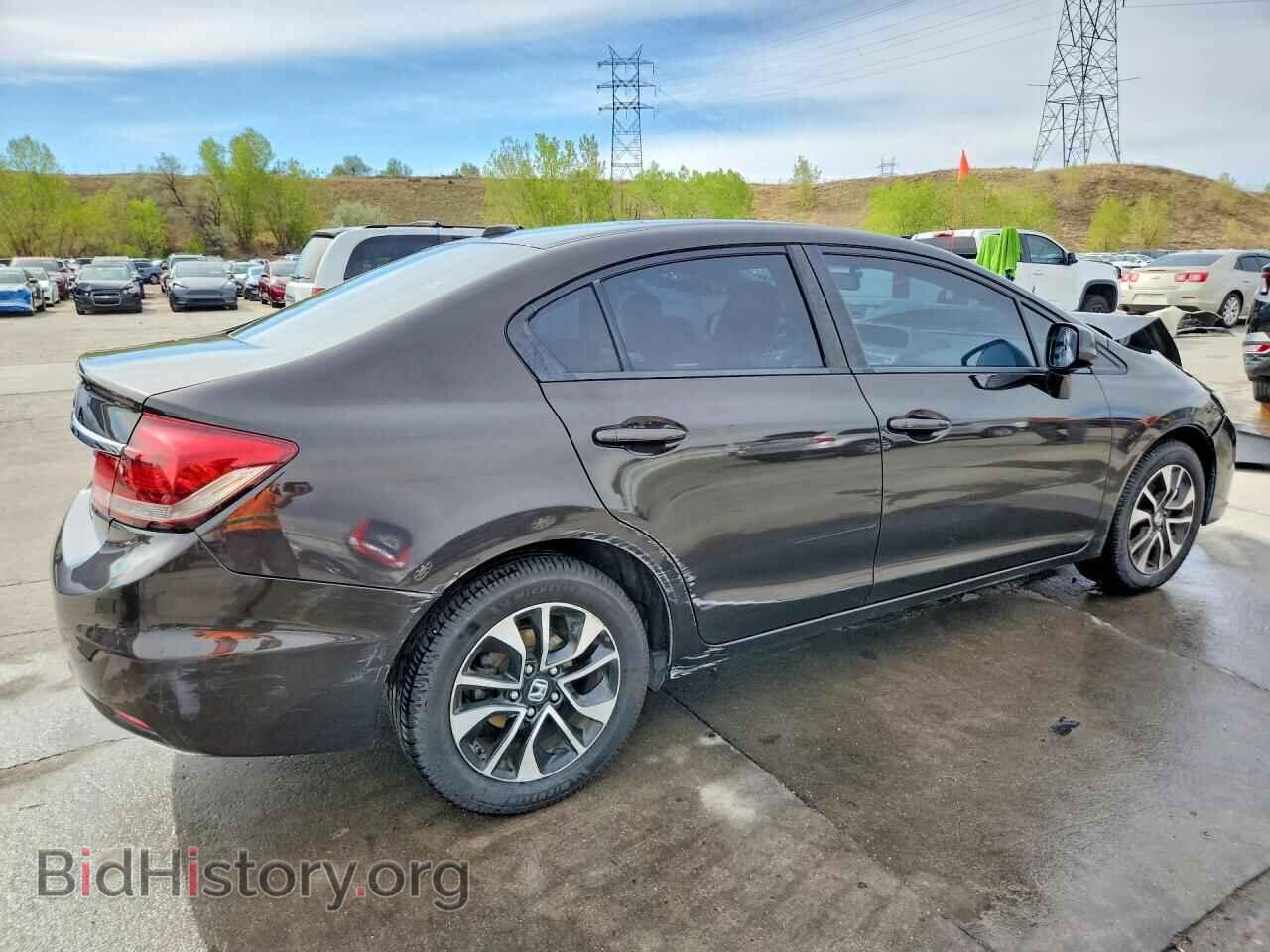 2013 HONDA CIVIC - VIN: 2HGFB2F90DH535483 - Фото 3