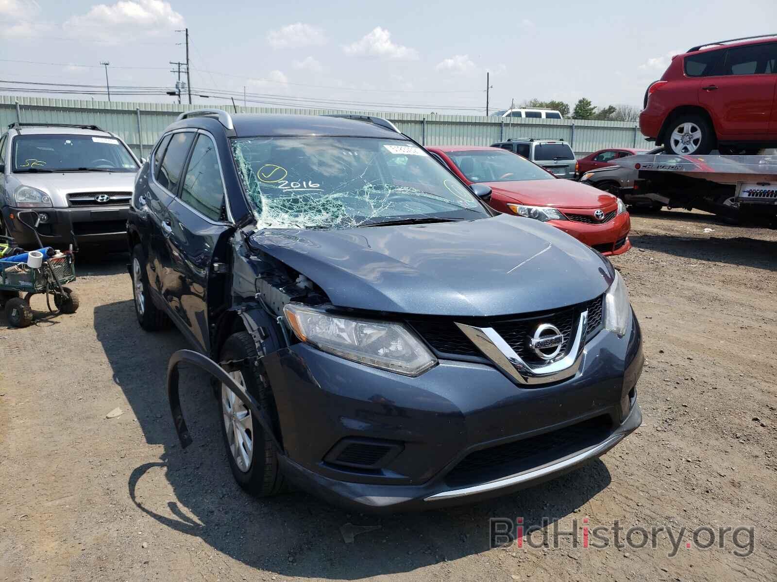 Photo KNMAT2MV8GP605124 - NISSAN ROGUE 2016