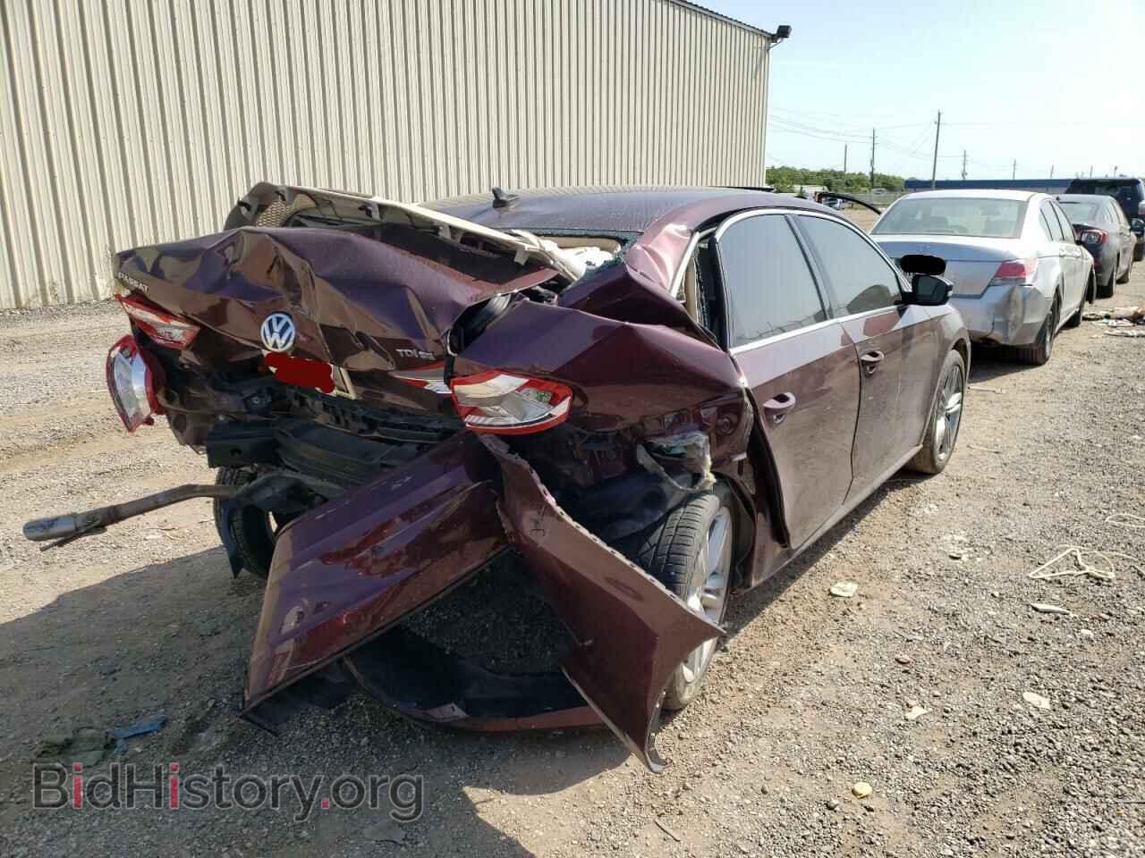 2014 VOLKSWAGEN PASSAT - VIN: 1VWBN7A36EC027251 - Фото 4