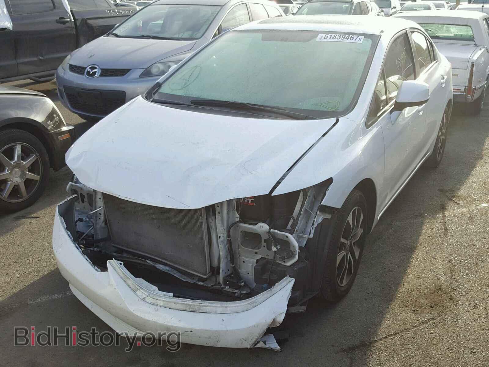 2013 HONDA CIVIC - VIN: 19XFB2F9XDE201519 - Фото 2