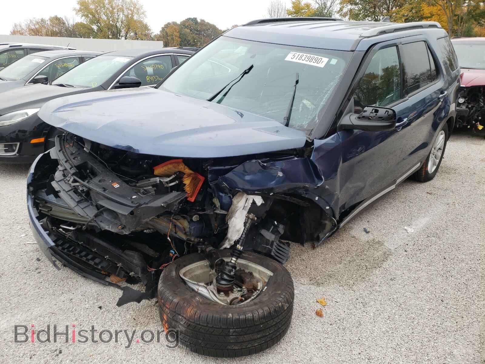 2018 FORD EXPLORER - VIN: 1FM5K8D8XJGB40740 - Фото 2