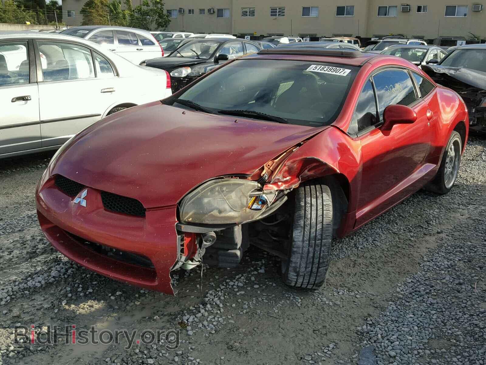 2006 MITSUBISHI ECLIPSE - VIN: 4A3AK24F76E002541 - Photo 2