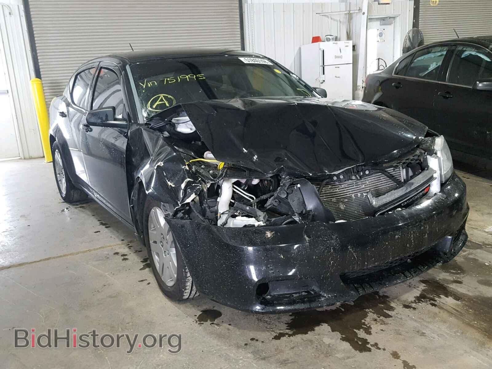 Photo 1C3CDZAB8DN751995 - DODGE AVENGER 2013