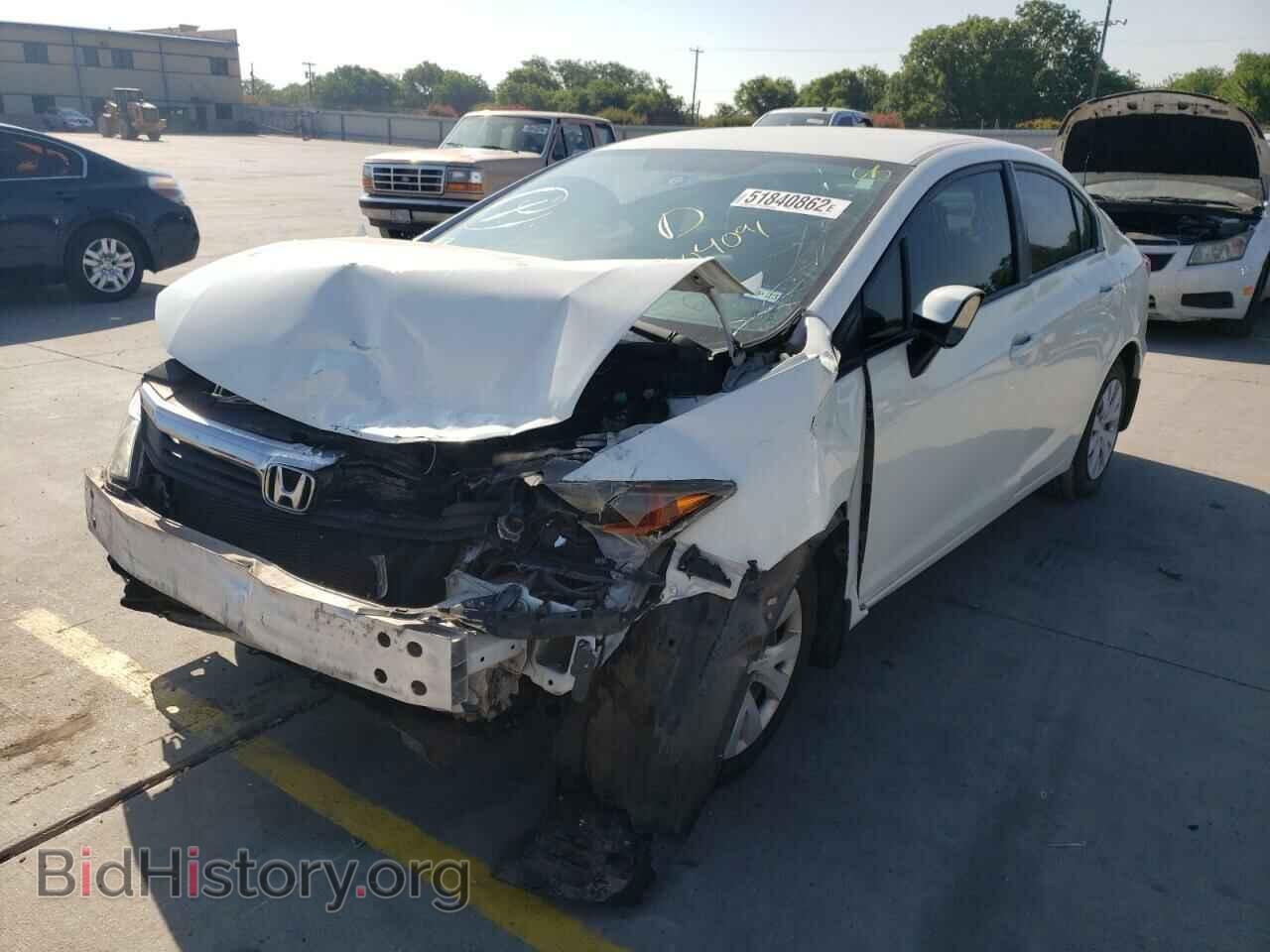 2012 HONDA CIVIC - VIN: 2HGFB2F56CH604091 - Photo 2