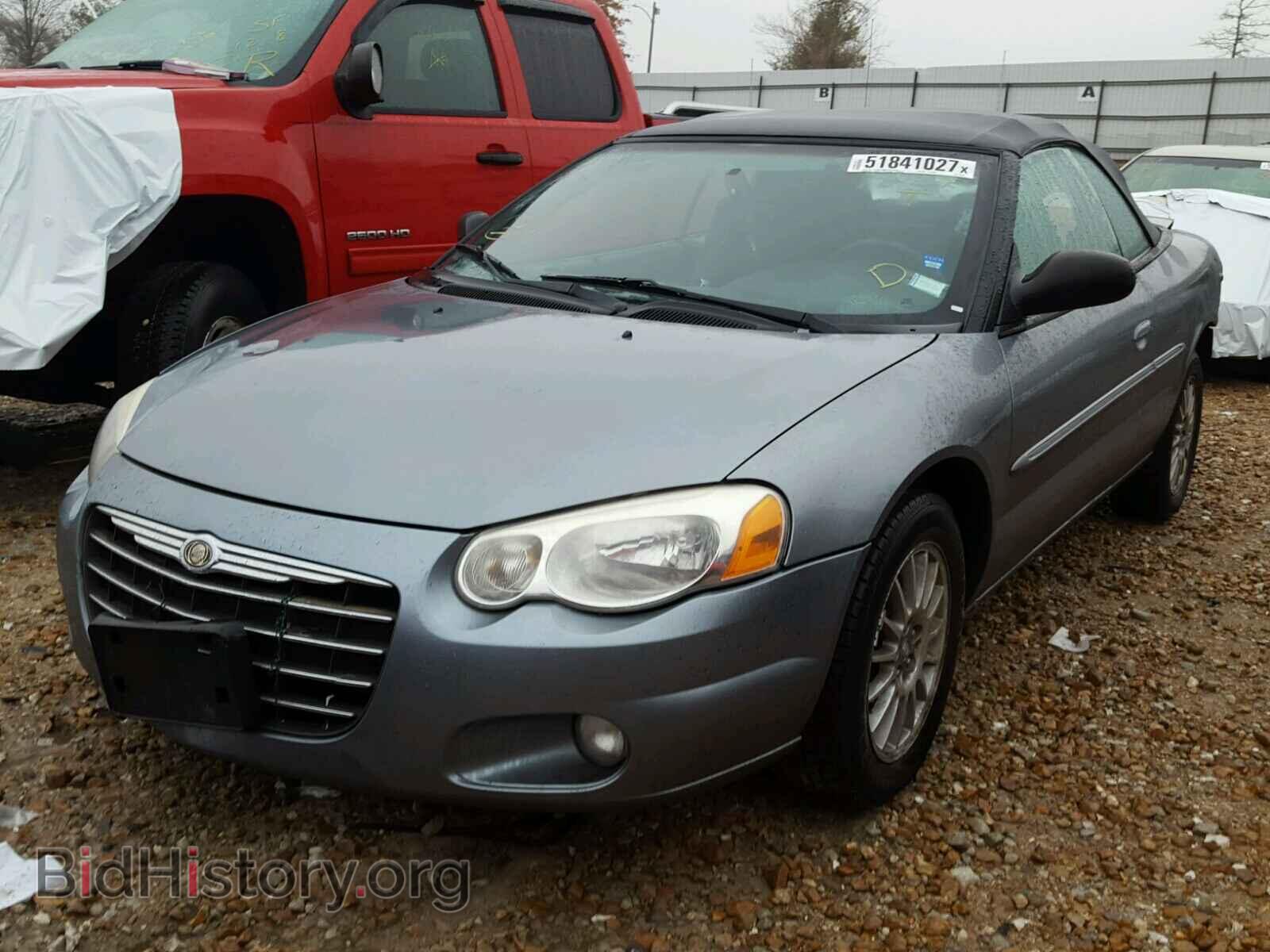 2006 CHRYSLER SEBRING - VIN: 1C3EL55R66N190954 - Фото 2