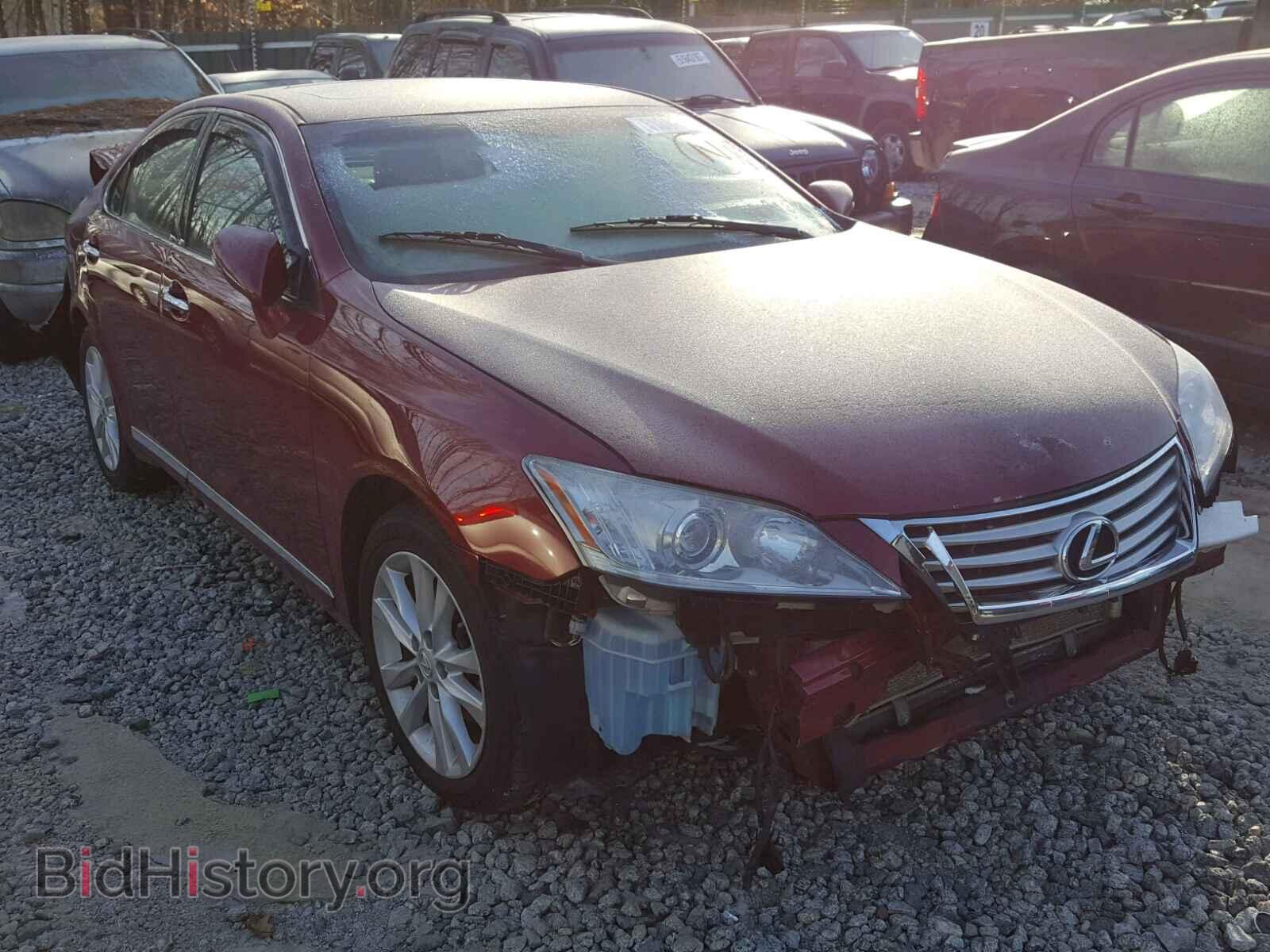 Photo JTHBK1EG4A2346877 - LEXUS ES350 2010