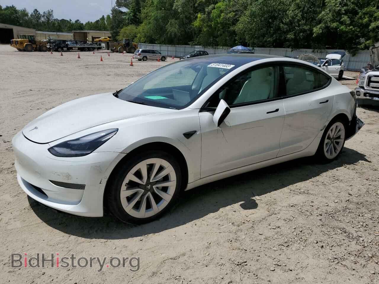 Фотография 5YJ3E1EB3NF118065 - TESLA MODEL 3 2022