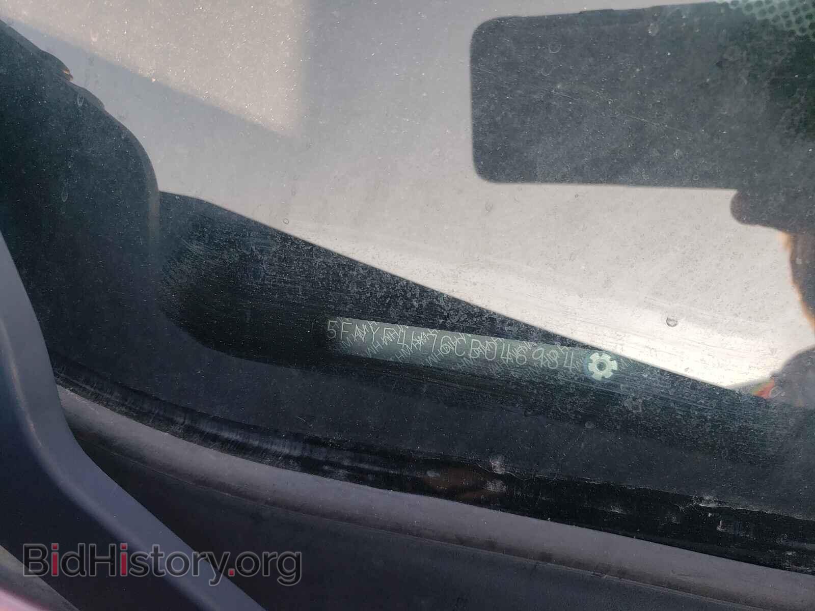 2012 HONDA PILOT - VIN: 5FNYF4H76CB046934 - Photo 10