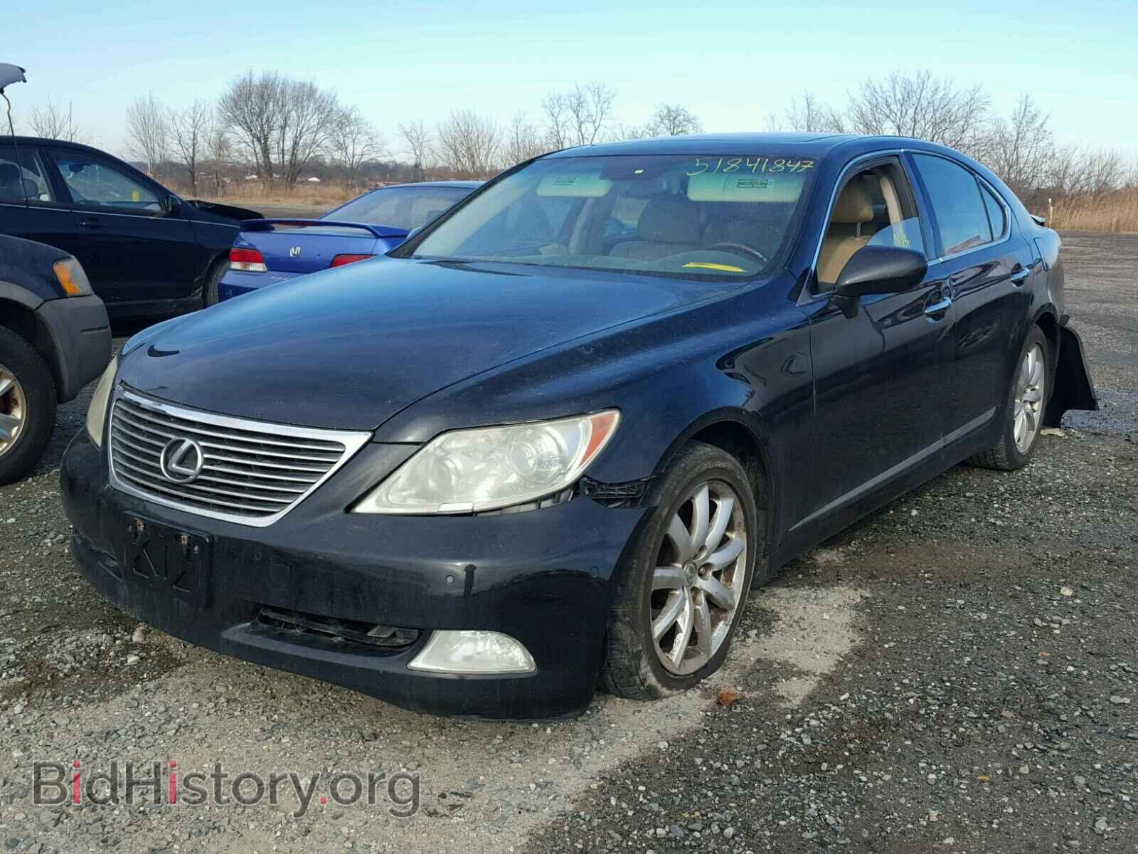 2008 LEXUS LS460 - VIN: JTHBL46F385058703 - Фото 2