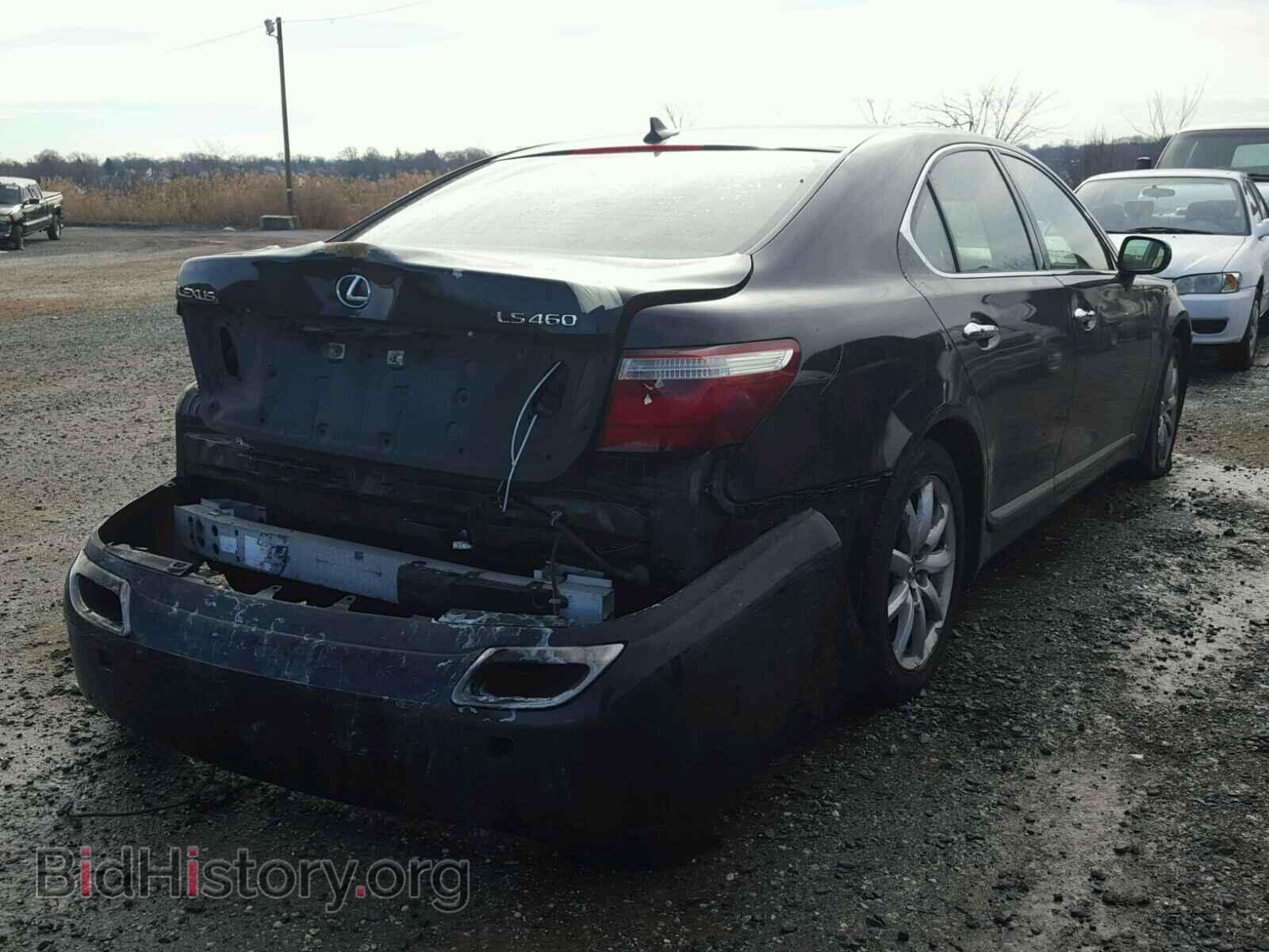2008 LEXUS LS460 - VIN: JTHBL46F385058703 - Фото 4