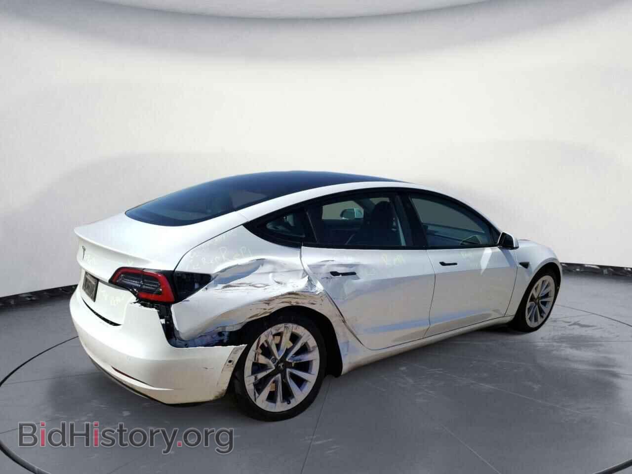 2022 TESLA MODEL 3 - VIN: 5YJ3E1EA3NF370535 - Photo 3