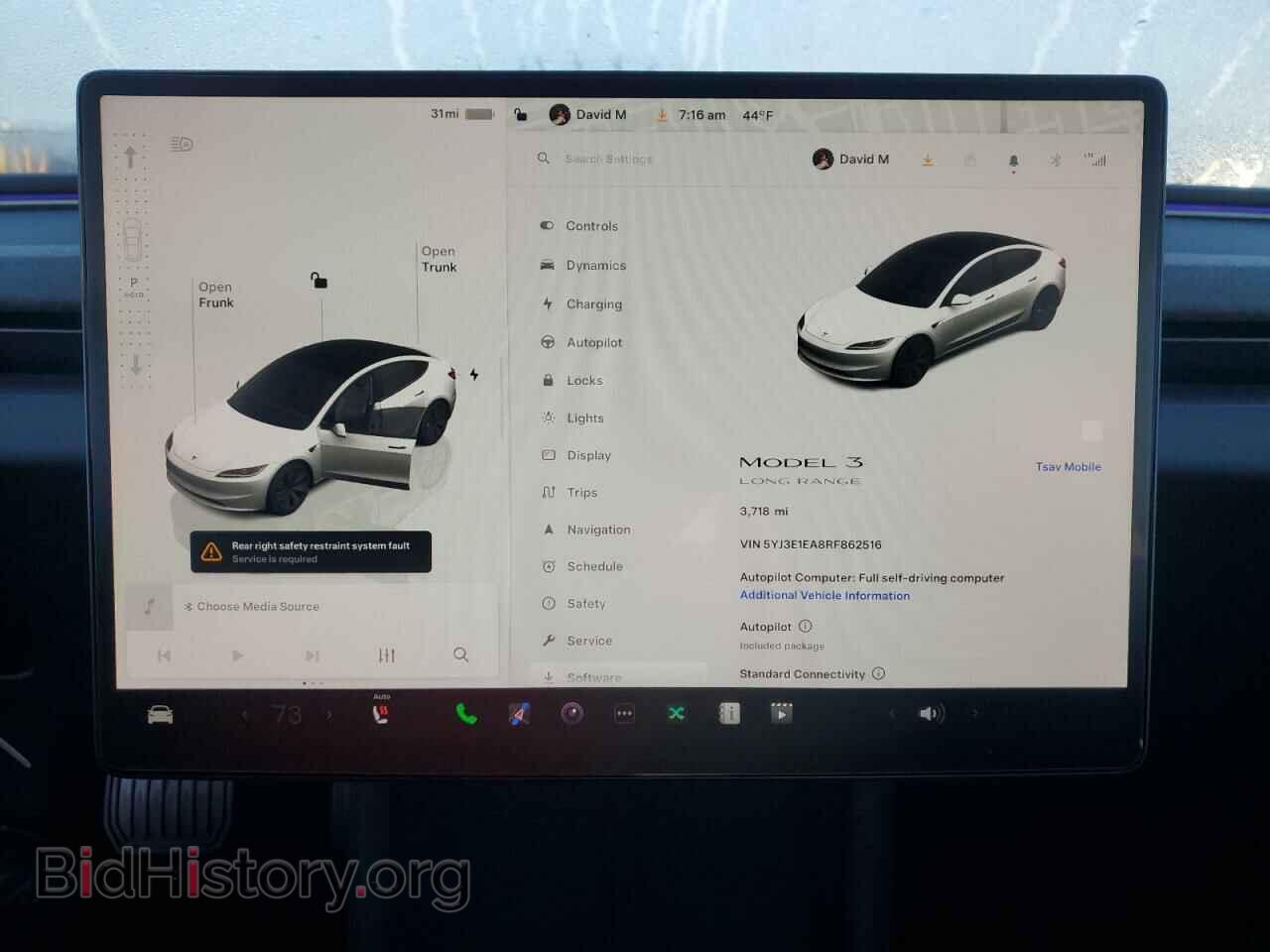 2024 TESLA MODEL 3 - VIN: 5YJ3E1EA8RF862516 - Photo 9
