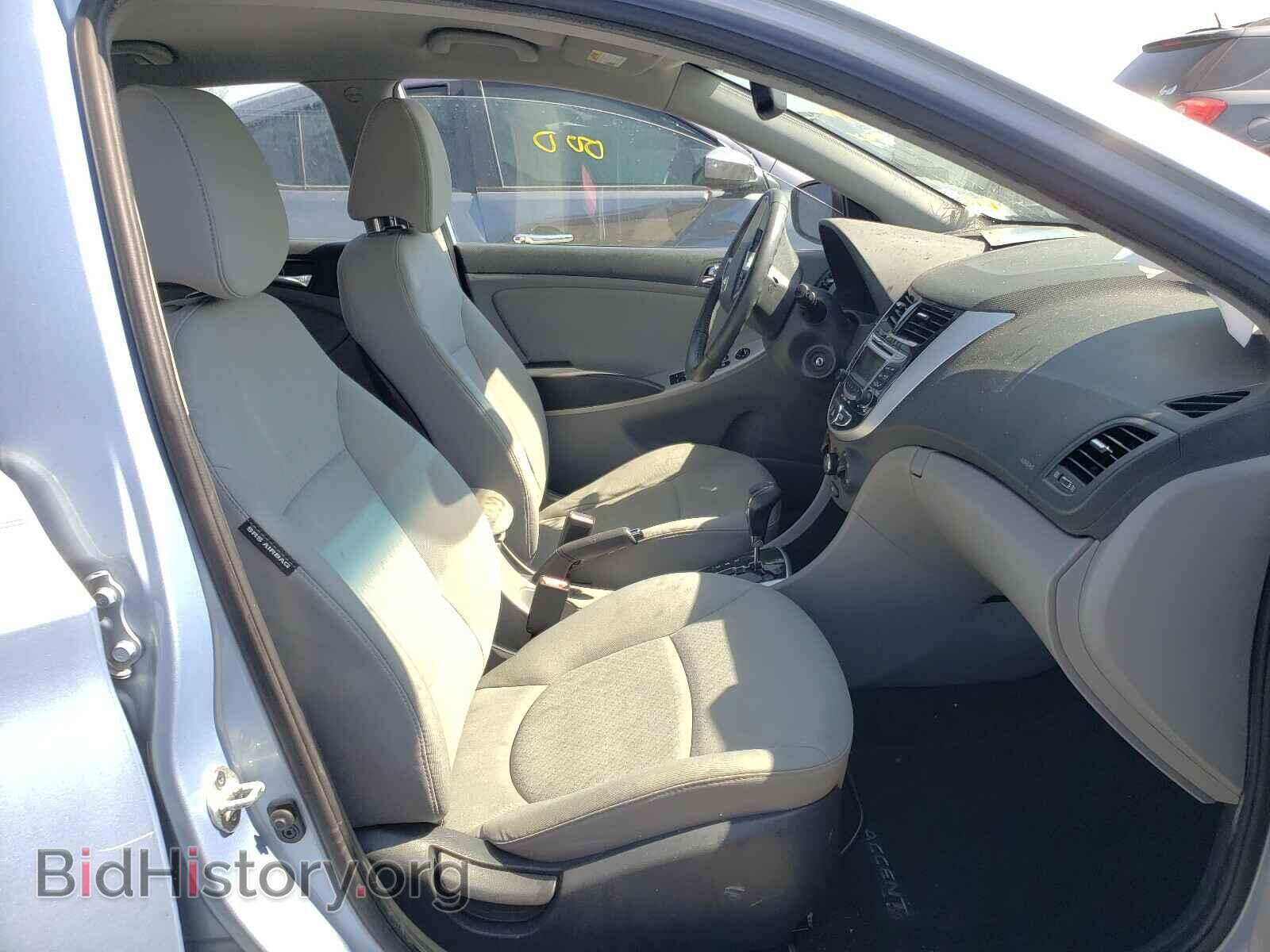 2013 HYUNDAI ACCENT - VIN: KMHCU5AE2DU075141 - Фото 5