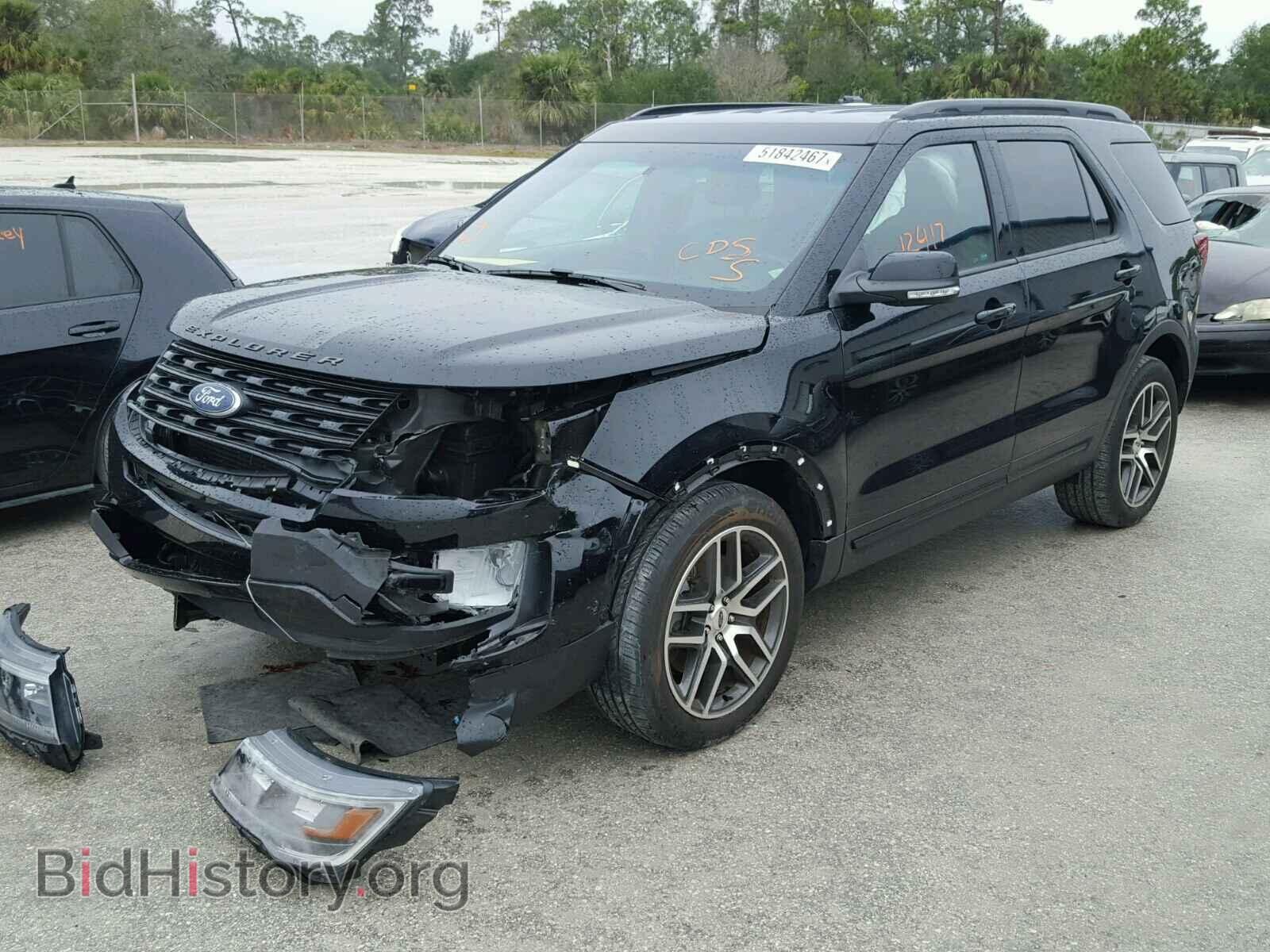 2017 FORD EXPLORER - VIN: 1FM5K8GT1HGB68873 - Фото 2
