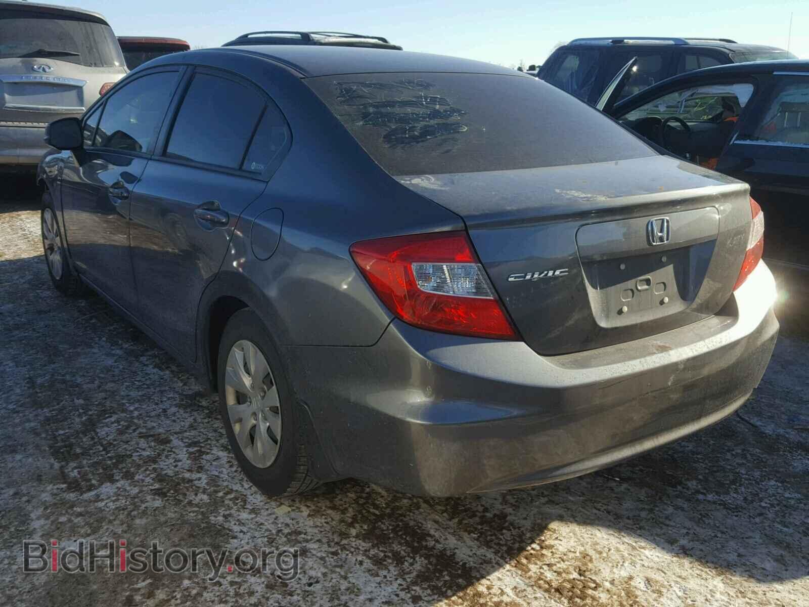 2012 HONDA CIVIC - VIN: JHMFB2F53CS000830 - Фото 3