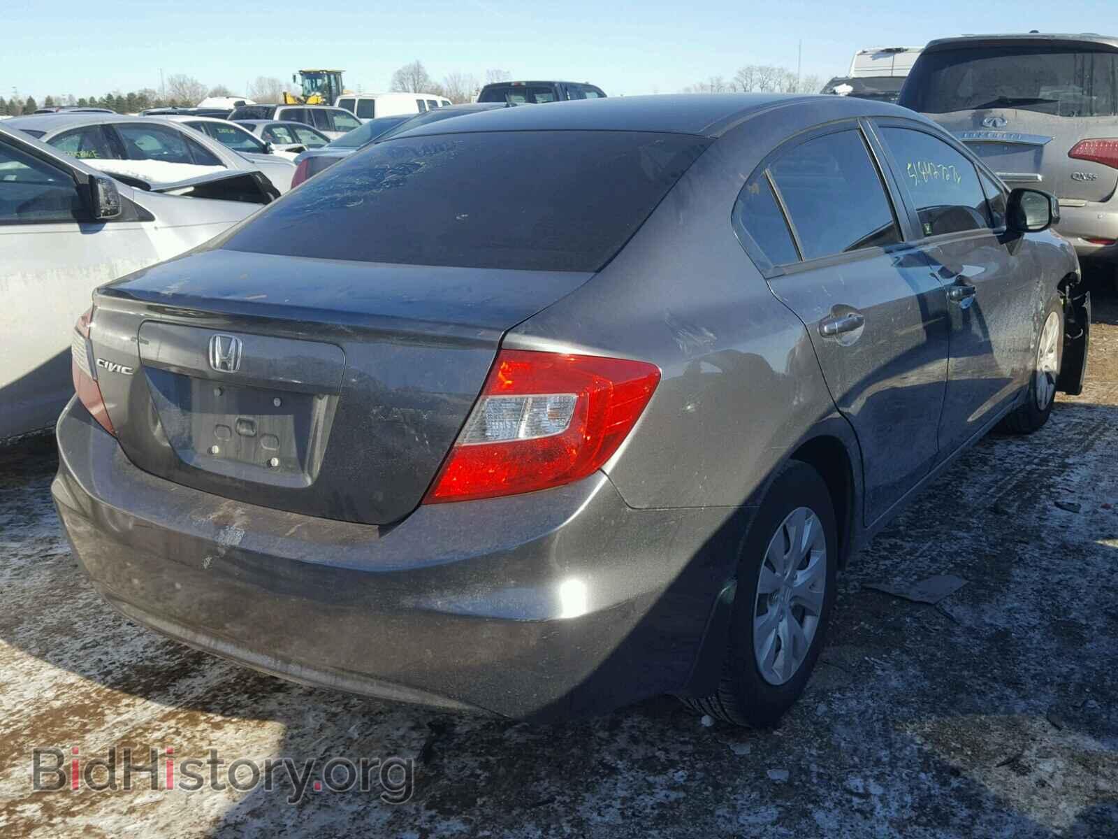 2012 HONDA CIVIC - VIN: JHMFB2F53CS000830 - Фото 4