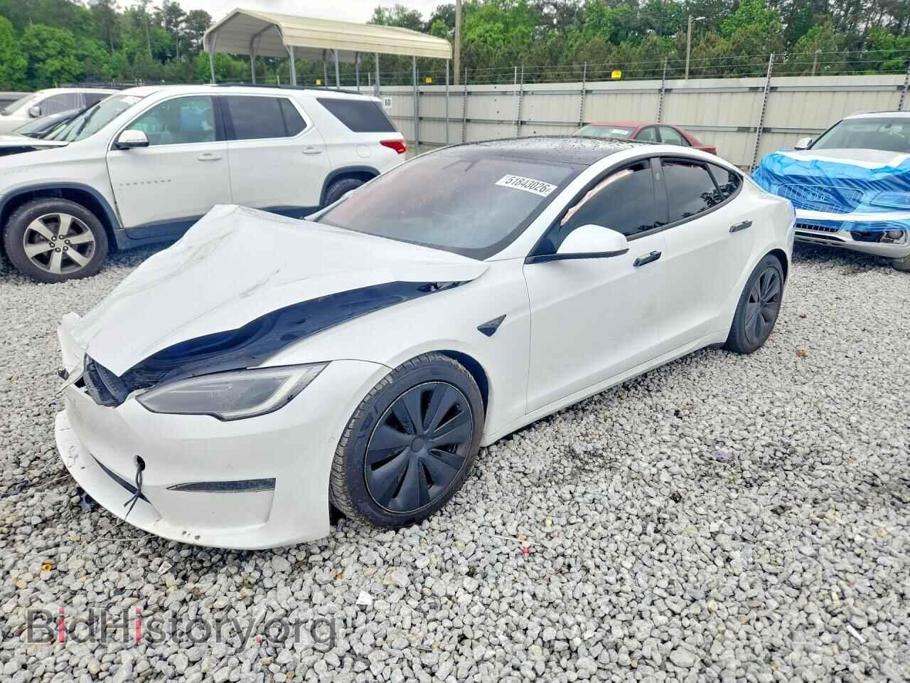 Photo 5YJSA1E54NF489205 - TESLA MODEL S 2022