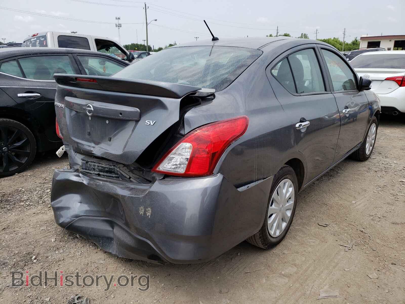 2019 NISSAN VERSA - VIN: 3N1CN7AP4KL867106 - Фото 4
