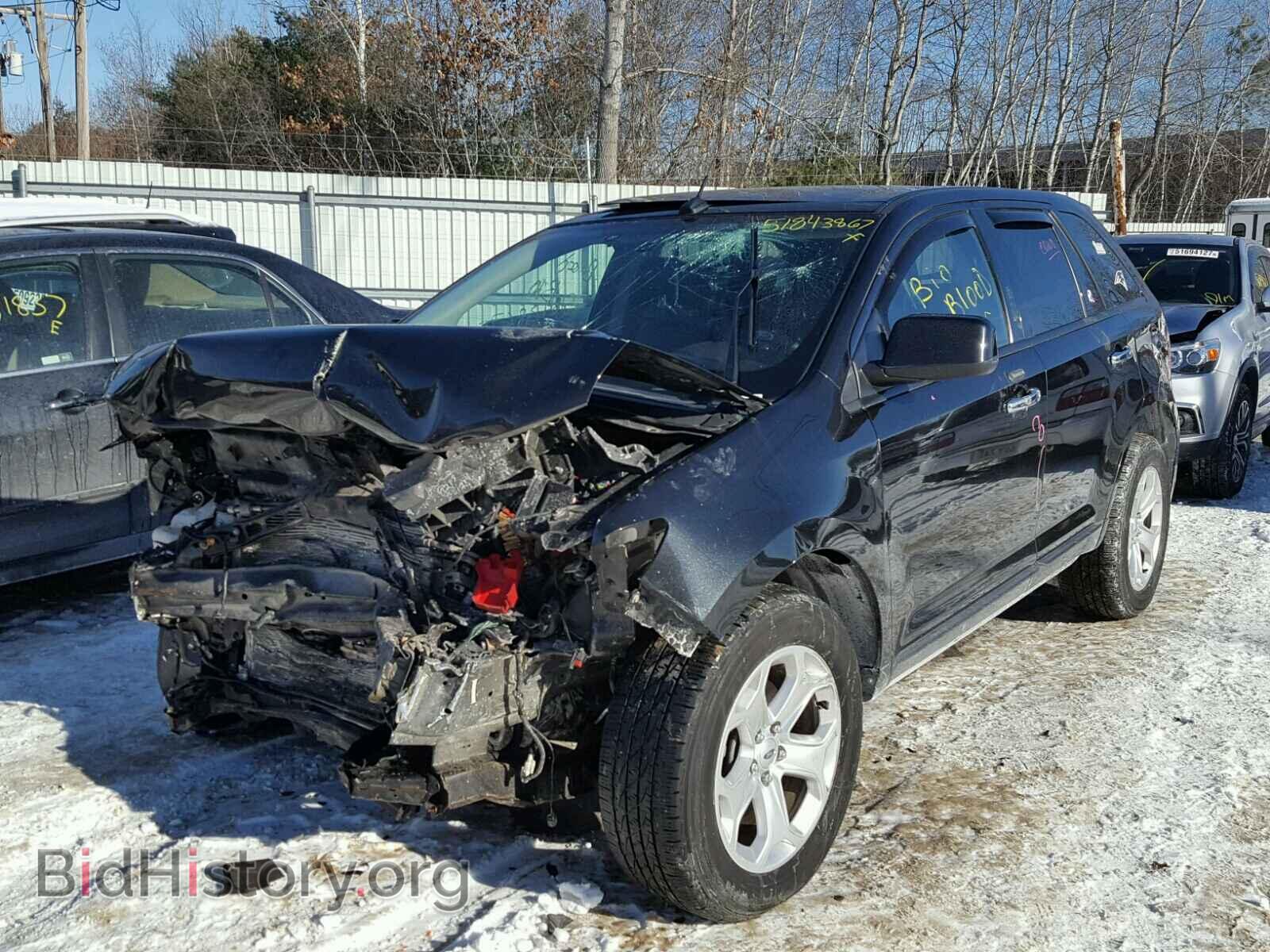 2011 FORD EDGE - VIN: 2FMDK4JC1BBA24672 - Фото 2