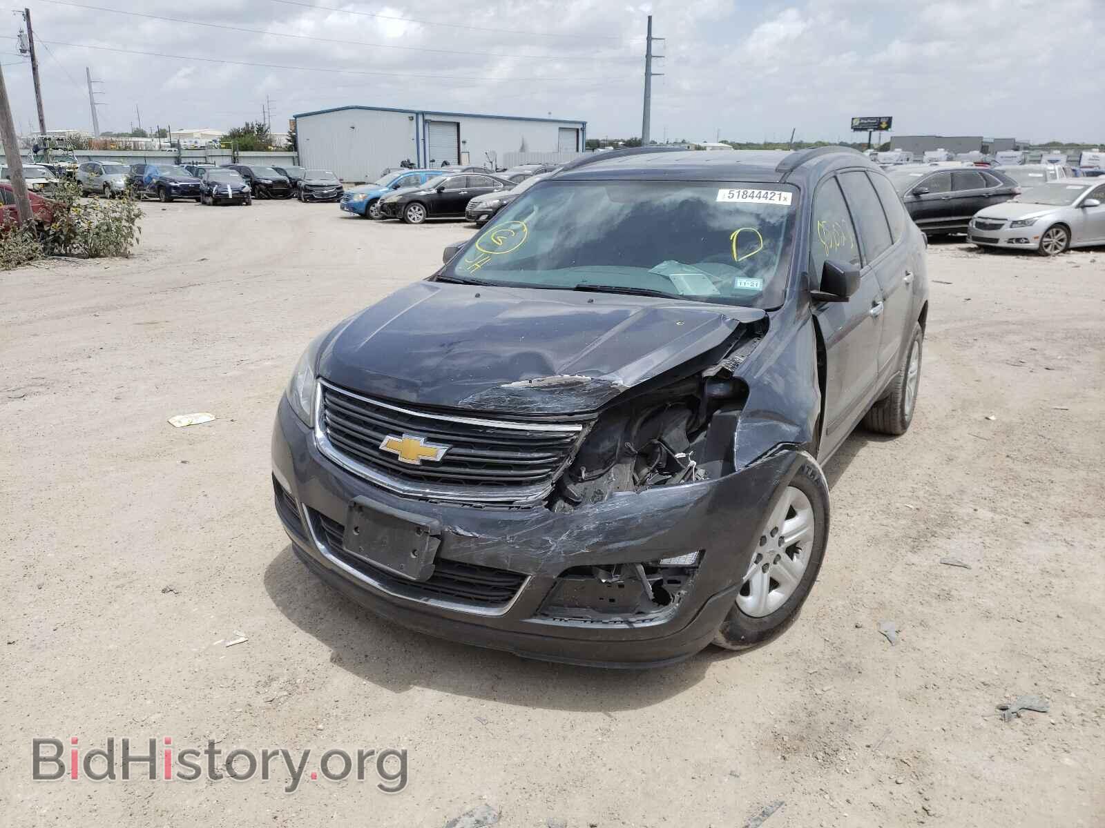 2014 CHEVROLET TRAVERSE - VIN: 1GNKRFKDXEJ239873 - Фото 2