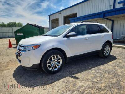 2012 Ford EDGE Limited, white — VIN 2FMDK3K98CBA56985, Copart
